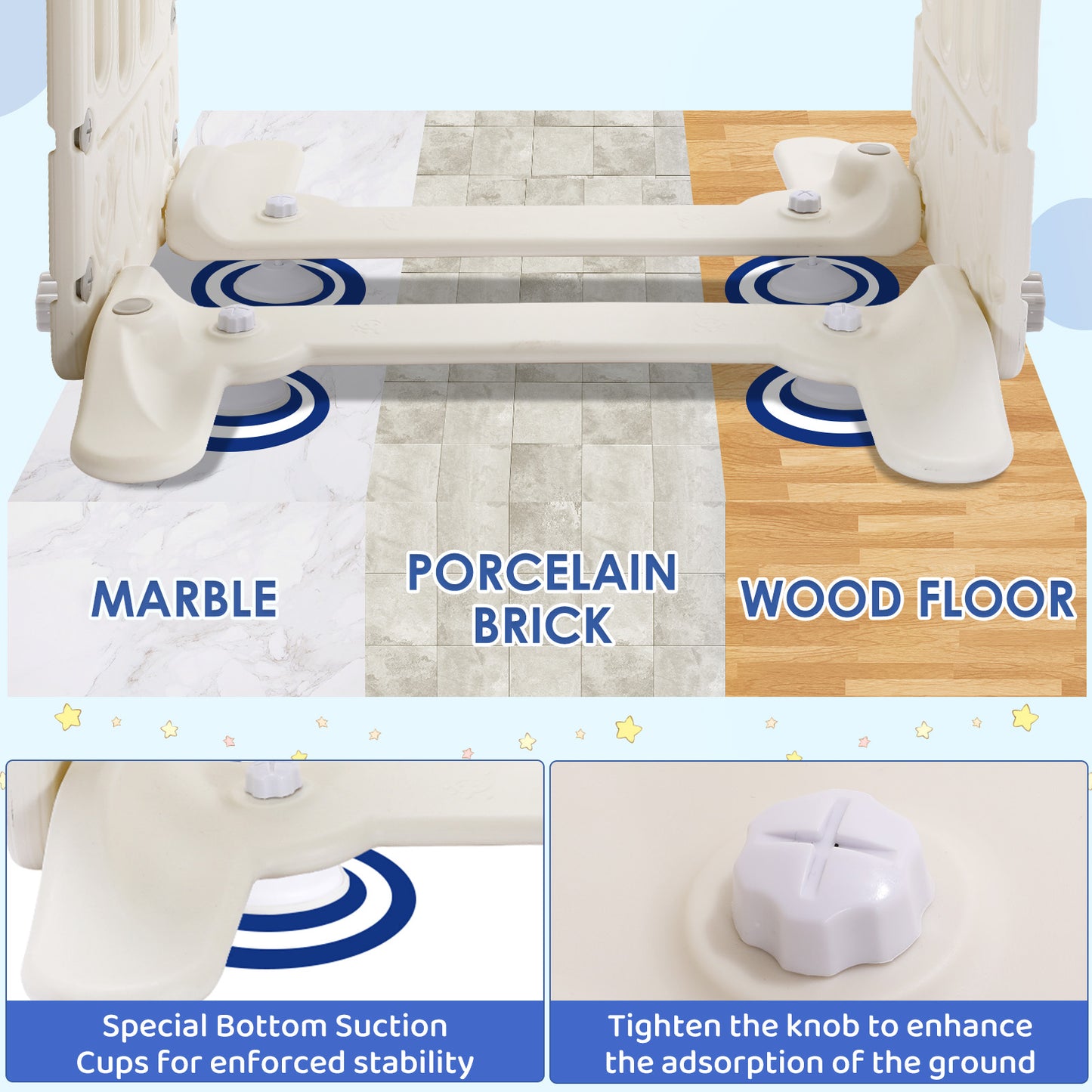 Arlopu Swing Slide for Kids, 5 in 1 Slide Climber for Toddler, with Ball & Hoop, Storage Space, Suction Cup Reinforced Base, Indoor Outdoor Playground, Gift for Boys and Girls