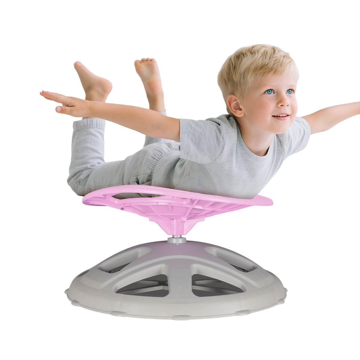 Arlopu Kids Sensory Spinning Chair, Sensory Swivel Chair for Autistic & ADHD Children for Body Coordination
