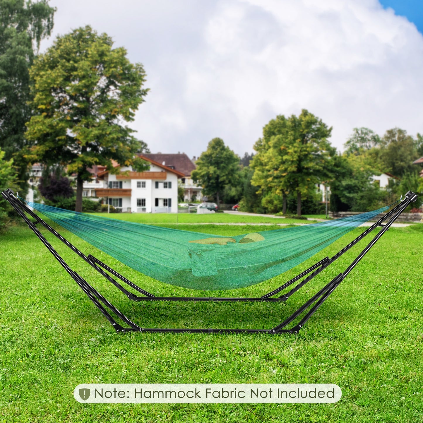 Arlopu Hammock with Stand Outdoor Hammock Swing Chair with Portable Heavy Duty Stand