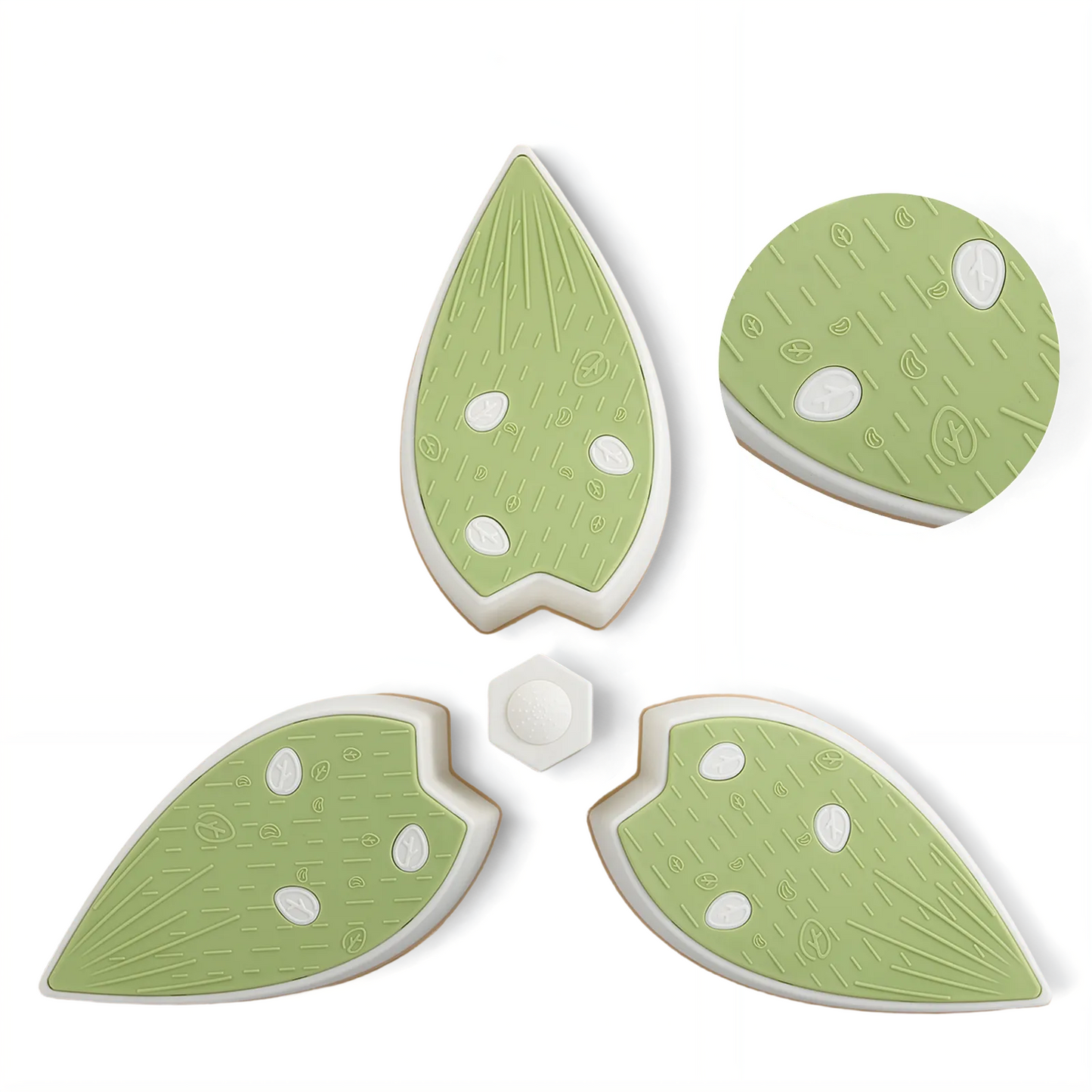 Arlopu Stepping Stones, Non-Slip, 3 Balance Stone Pieces, Sensory Toys for Ages 3+